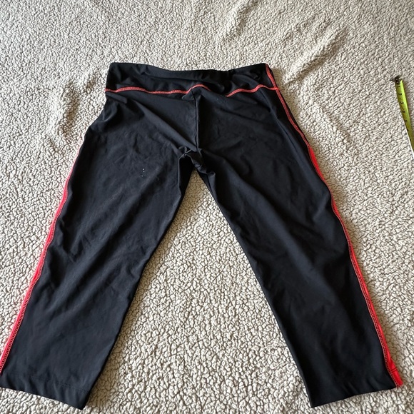 Bally Capri Leggings Black and Orange Size XL - Picture 8 of 8